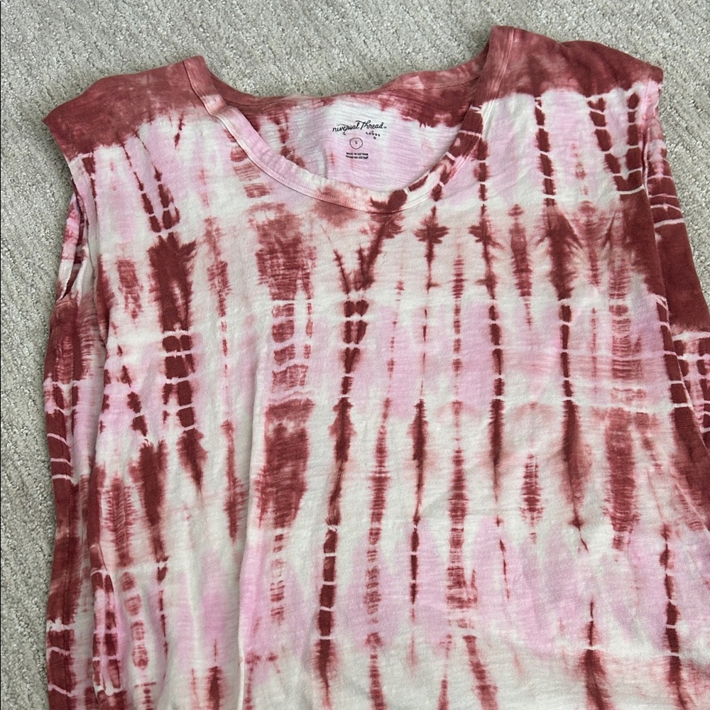 Tie dye maxi dress